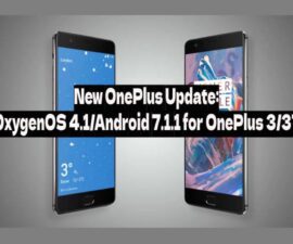 New OnePlus Update: OxygenOS 4.1/Android 7.1.1 for OnePlus 3/3T