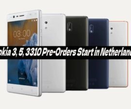 Nokia 3, 5, 3310 Pre-Orders Start in Netherlands