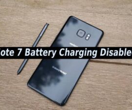 Note 7 Battery Charging Disabled