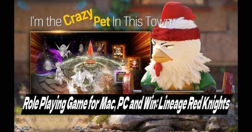 Role Playing Game for Mac, PC and Win: Lineage Red Knights