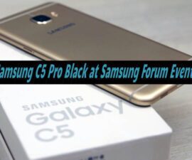 Samsung C5 Pro Black at Samsung Forum Events