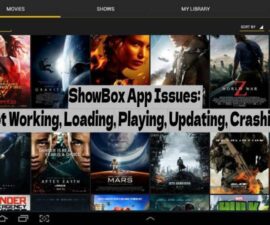 ShowBox App Issues: Not Working, Loading, Playing, Updating, Crashing