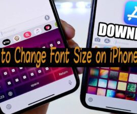 How to Change Font Size on iPhone iOS
