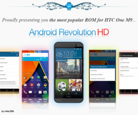 How To: Install On HTC One M9 The Android Revolution HD Custom ROM