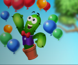 Pogo Poppit: A Balloon-Popping Game