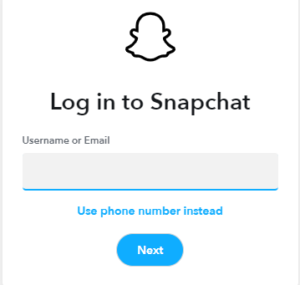 snapchat web