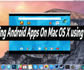 Running Android Apps On Mac OS X using Andy
