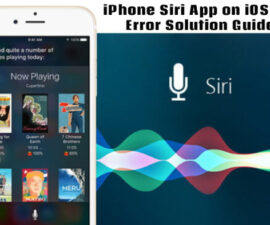 iPhone Siri App on iOS 10: Error Solution Guide