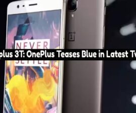 Oneplus 3T: OnePlus Teases Blue in Latest Tweet