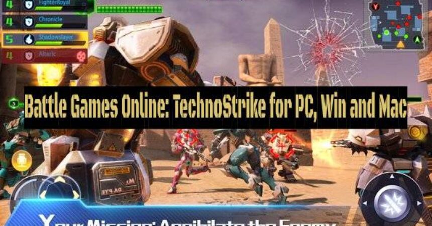 Battle Games Online: TechnoStrike for PC, Win and Mac