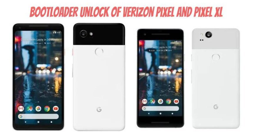 Bootloader Unlock of Verizon Pixel and Pixel XL