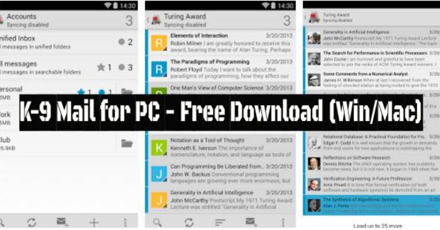 K-9 Mail for PC – Free Download (Win/Mac)