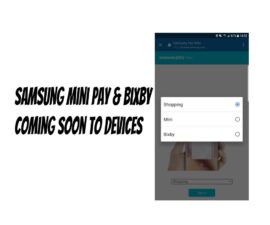Samsung Mini Pay & Bixby Coming Soon to Devices