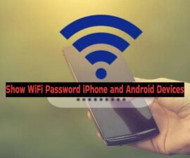 Show WiFi Password iPhone and Android Devices